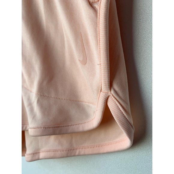 Small, Nike, peachy pink π soft athletic shorts with pockets - Picture 4 of 13
